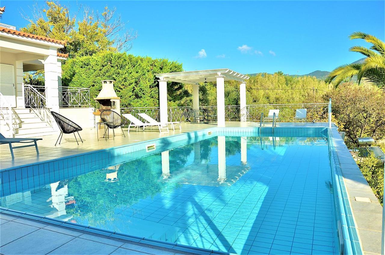 Sea Wave Villa Kefaloniaprivatevillas Trapezaki  Dış mekan fotoğraf