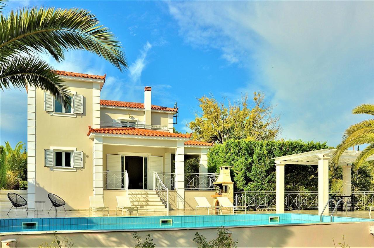 Sea Wave Villa Kefaloniaprivatevillas Trapezaki  Dış mekan fotoğraf