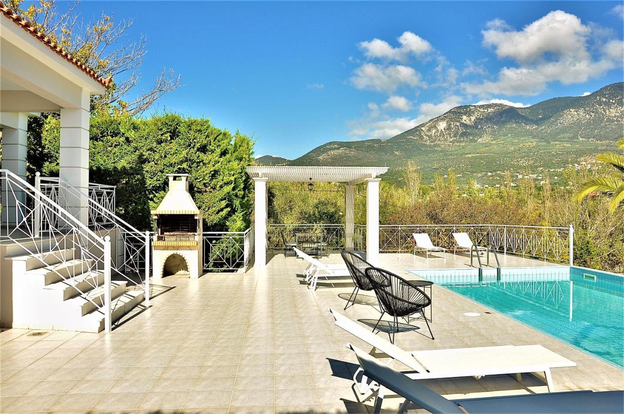 Sea Wave Villa Kefaloniaprivatevillas Trapezaki  Dış mekan fotoğraf