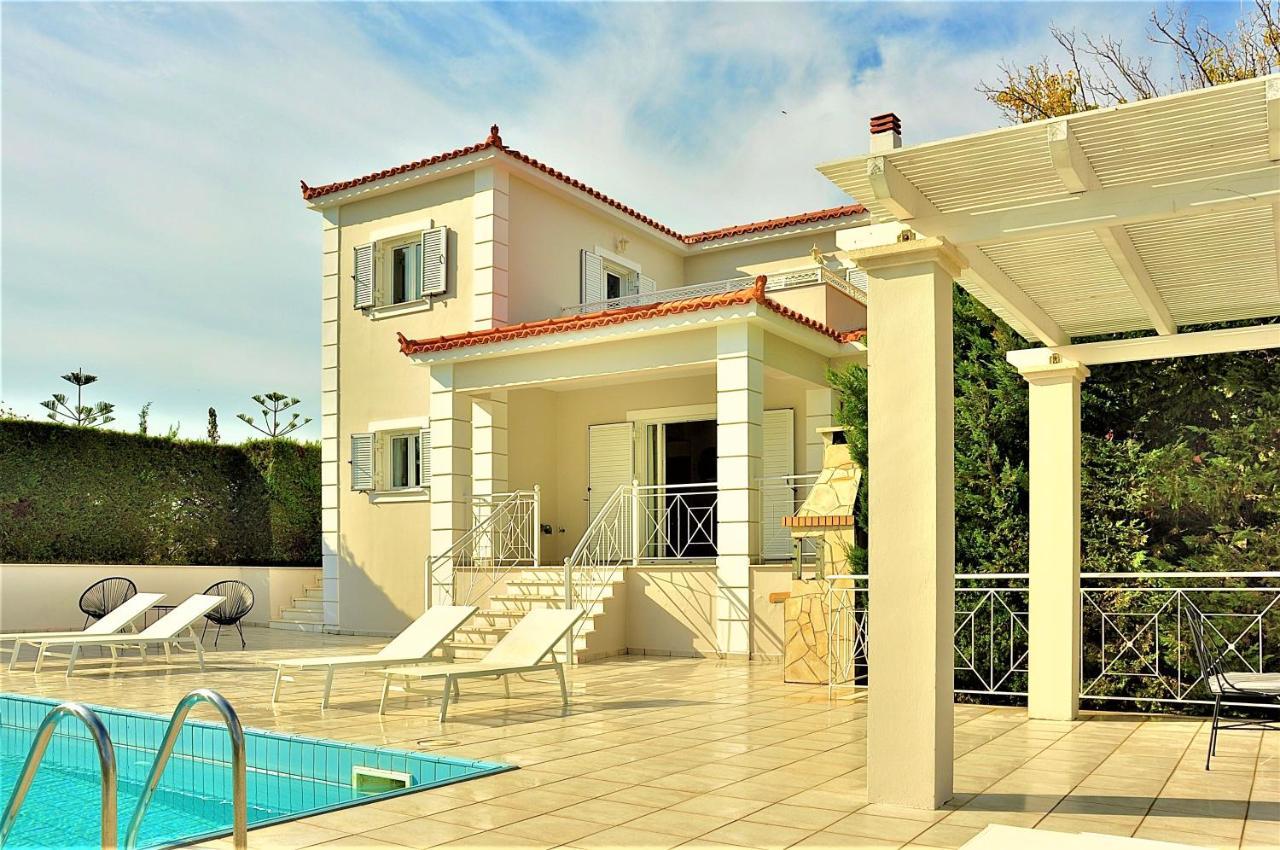 Sea Wave Villa Kefaloniaprivatevillas Trapezaki  Dış mekan fotoğraf