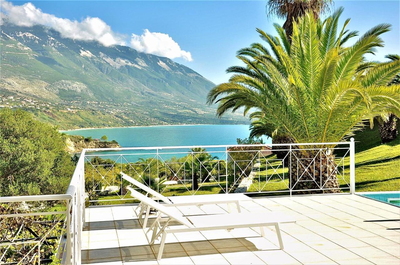 Sea Wave Villa Kefaloniaprivatevillas Trapezaki  Dış mekan fotoğraf