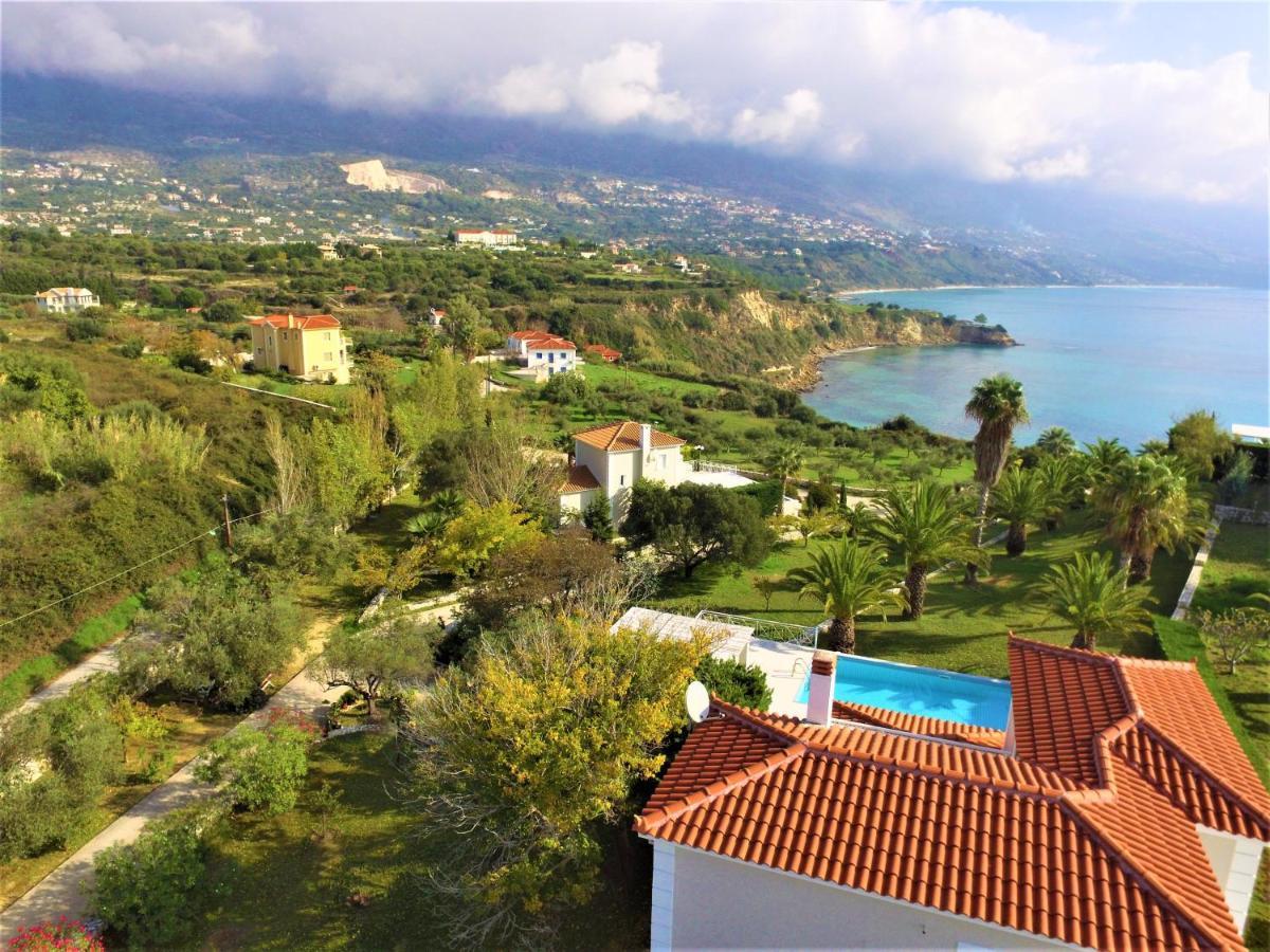 Sea Wave Villa Kefaloniaprivatevillas Trapezaki  Dış mekan fotoğraf